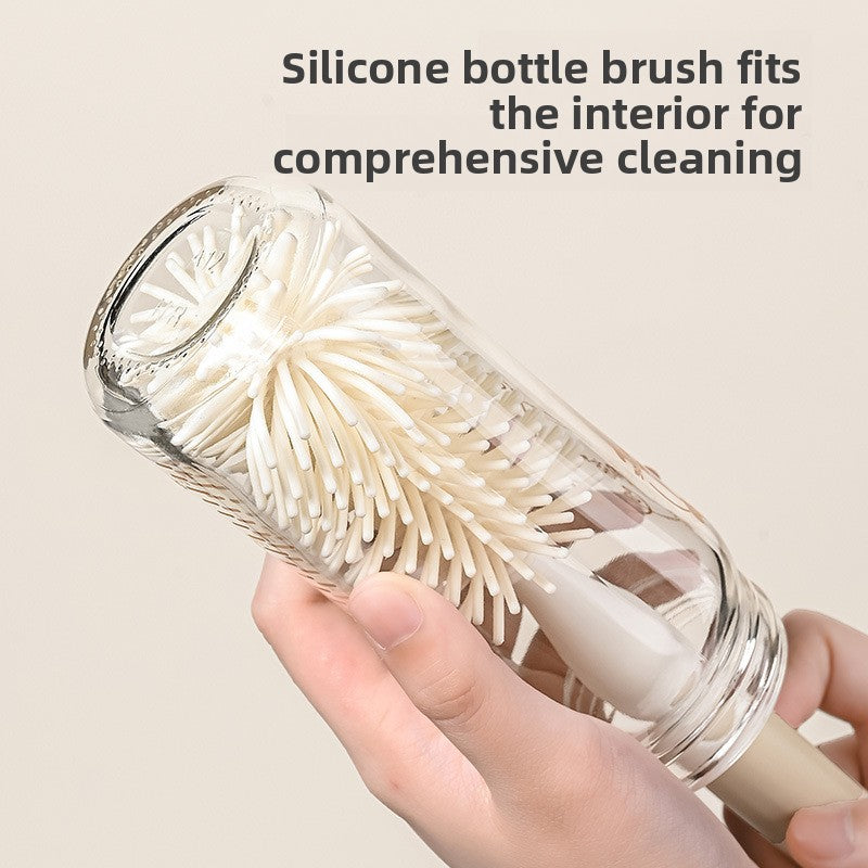 Silicone Portable Baby Bottle Brush