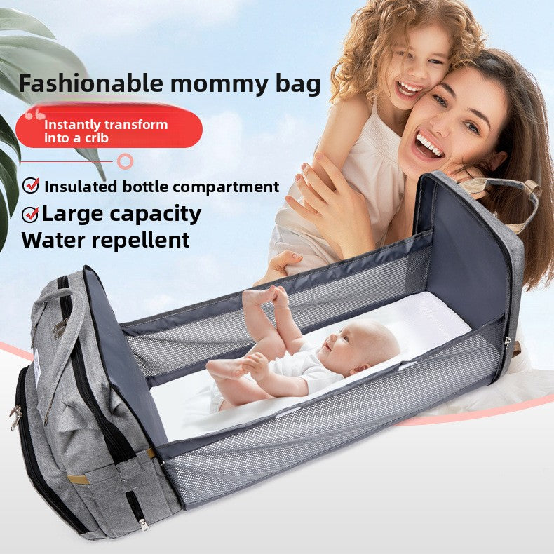 Foldable Baby Diaper Shoulder Bag