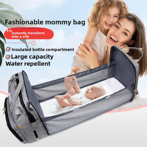 Foldable Baby Diaper Shoulder Bag